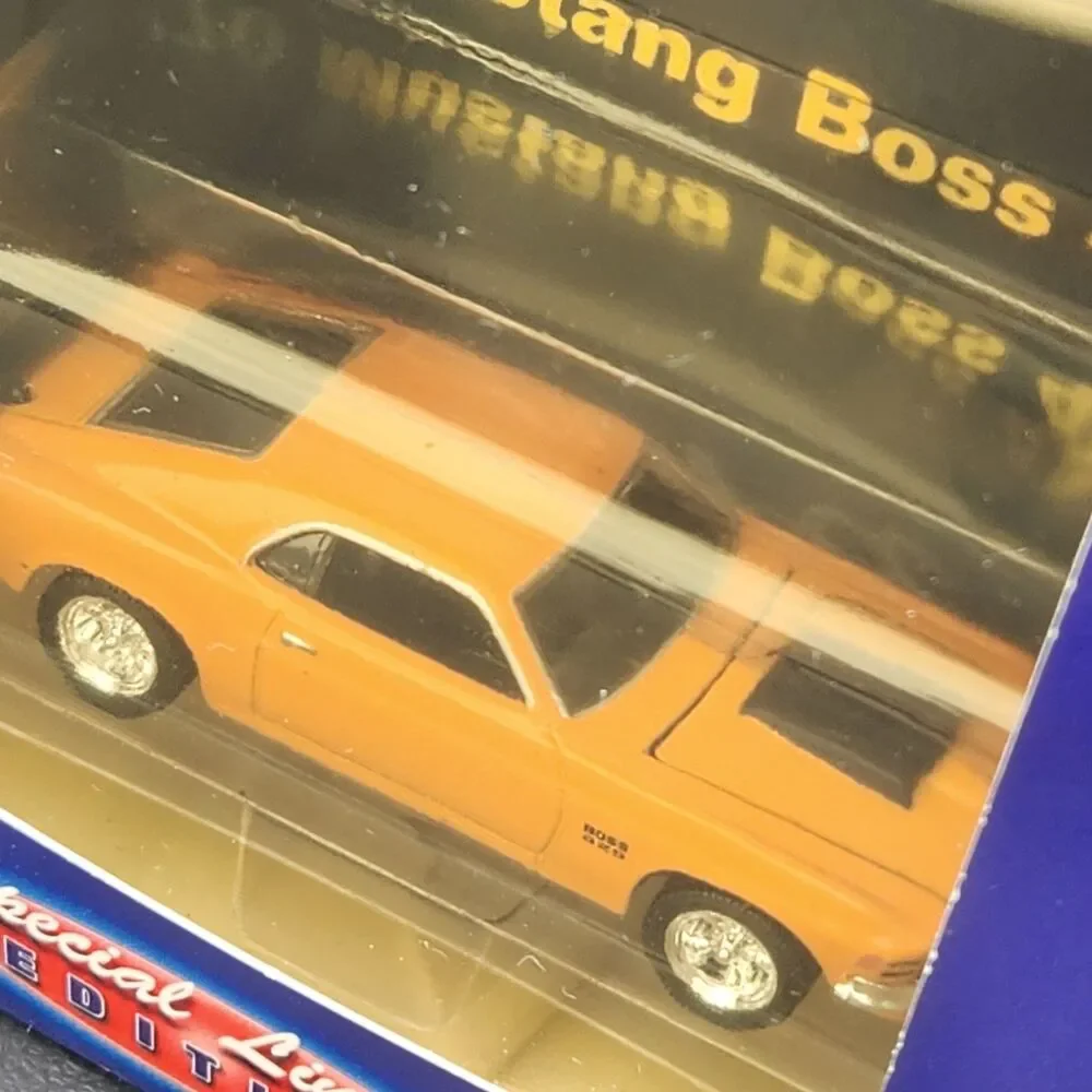 Hotwheels Street Machines Hot Rod Orange Ford 1970 Mustang Boss 429 1:64 Diecast